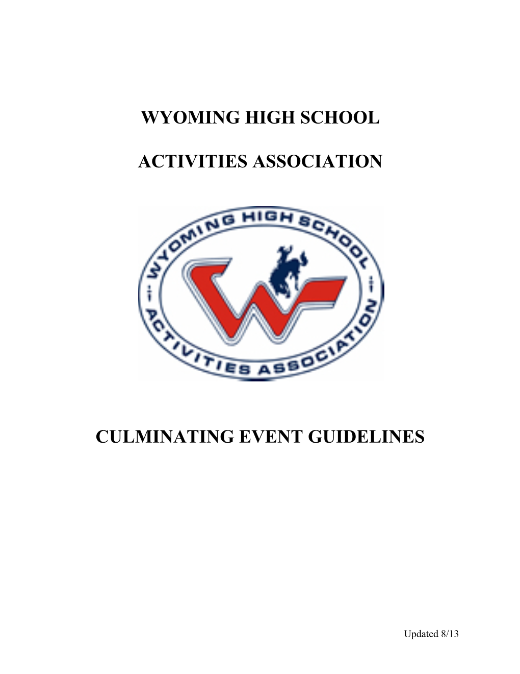 Culminating Event Guidelines Packet