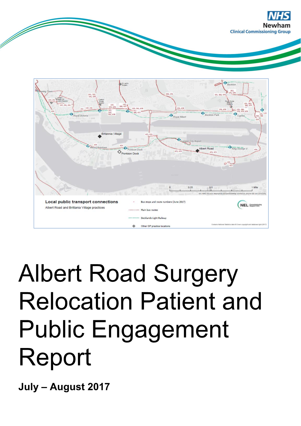 Albert Road Surgery Relocation Patient and Public Engagement Report