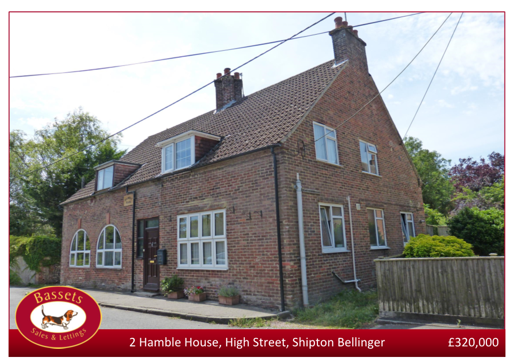 £320,000 2 Hamble House, High Street, Shipton Bellinger