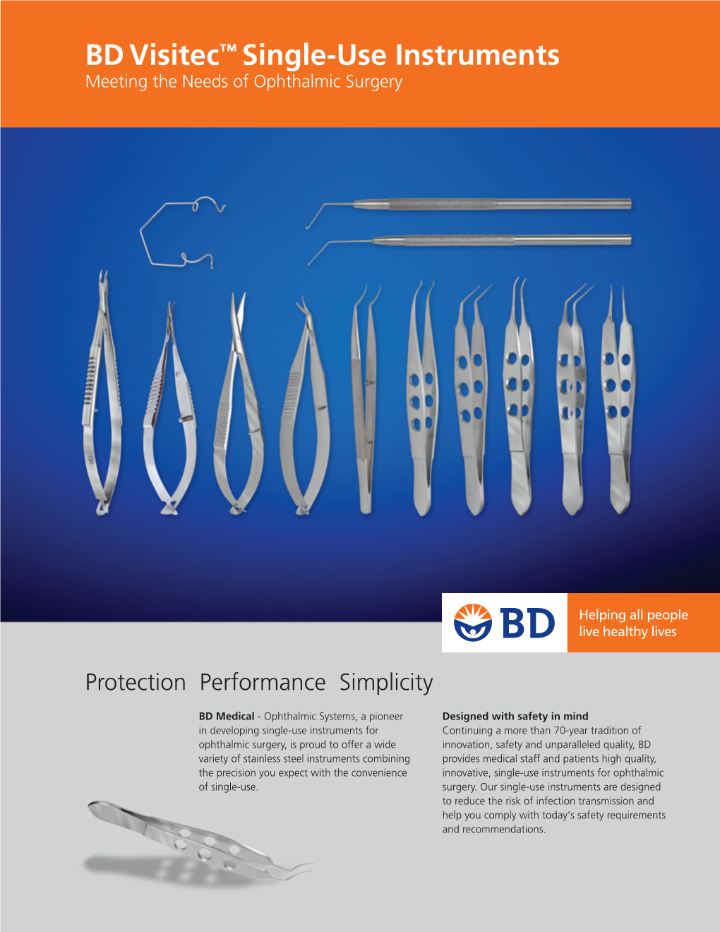 BD Visitec™ Single-Use Instruments