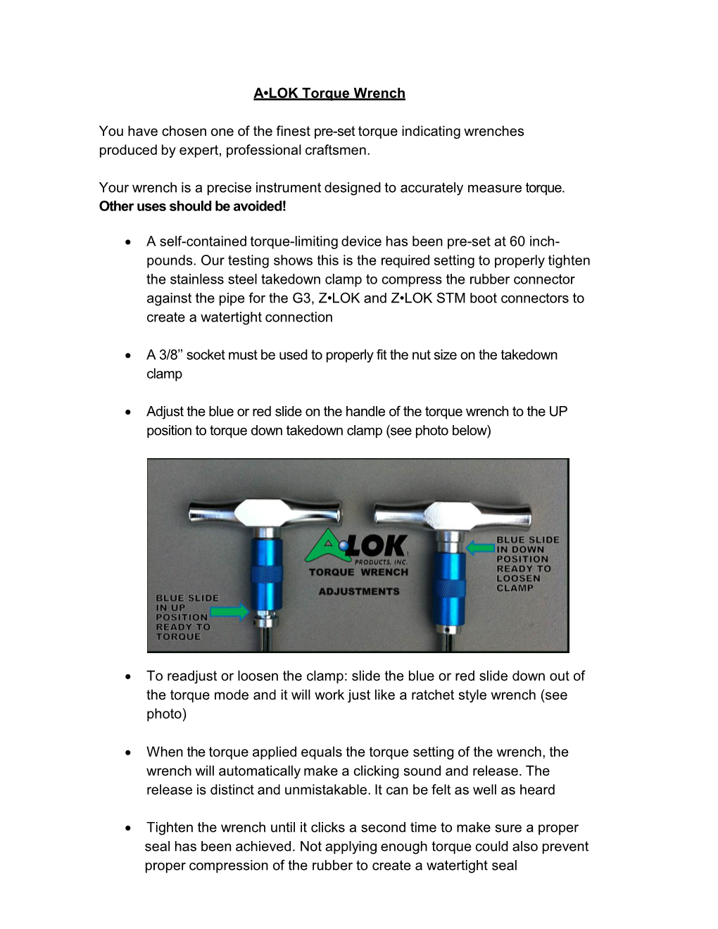 How to Use the Torque Wrench