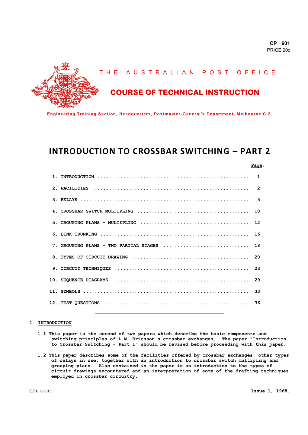 Introduction to Crossbar Switching – Part 2