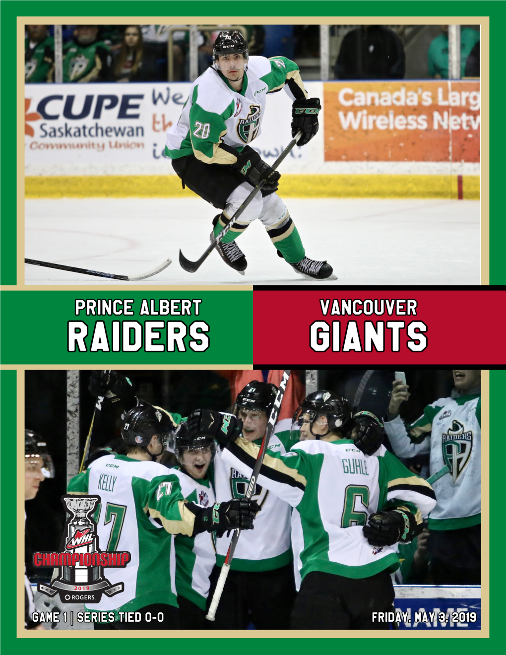 Prince Albert Raiders Vancouver Giants