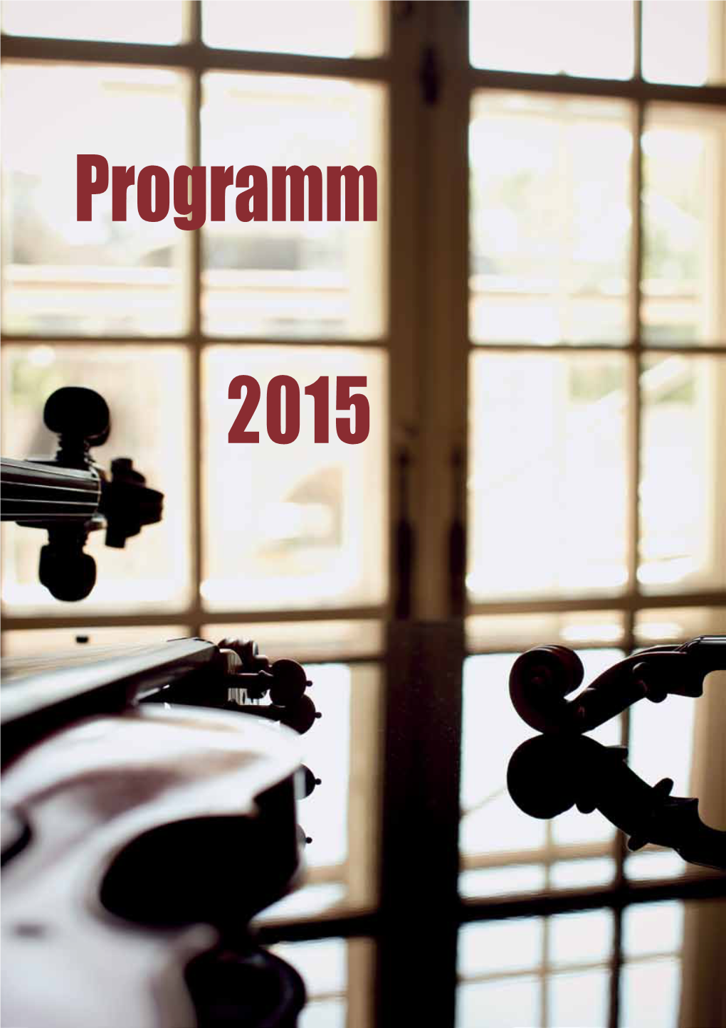 Programmheft 2015