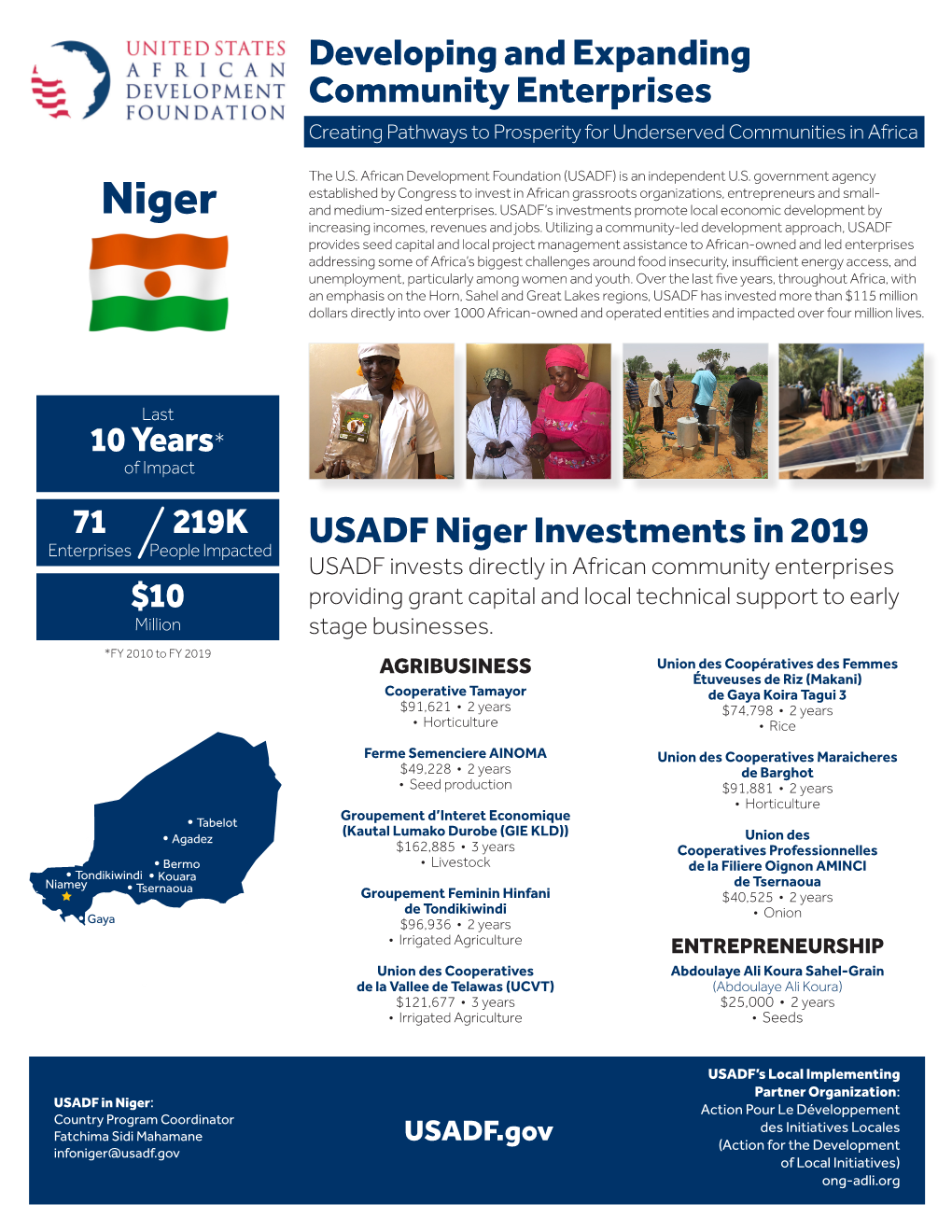 Niger and Medium-Sized Enterprises