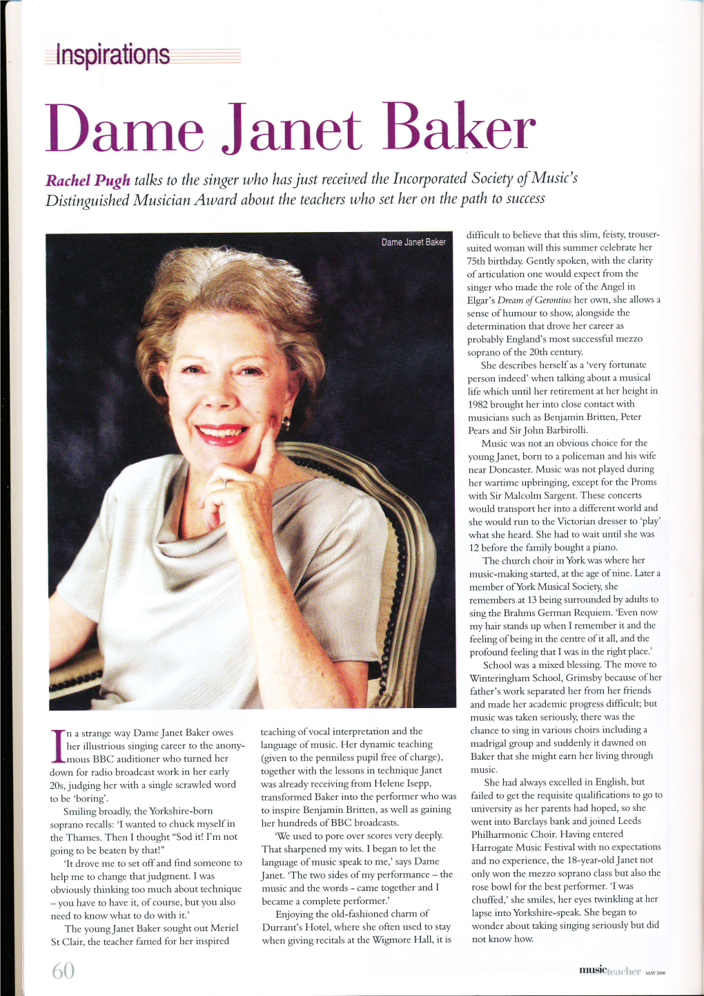 Dame Janet Baker