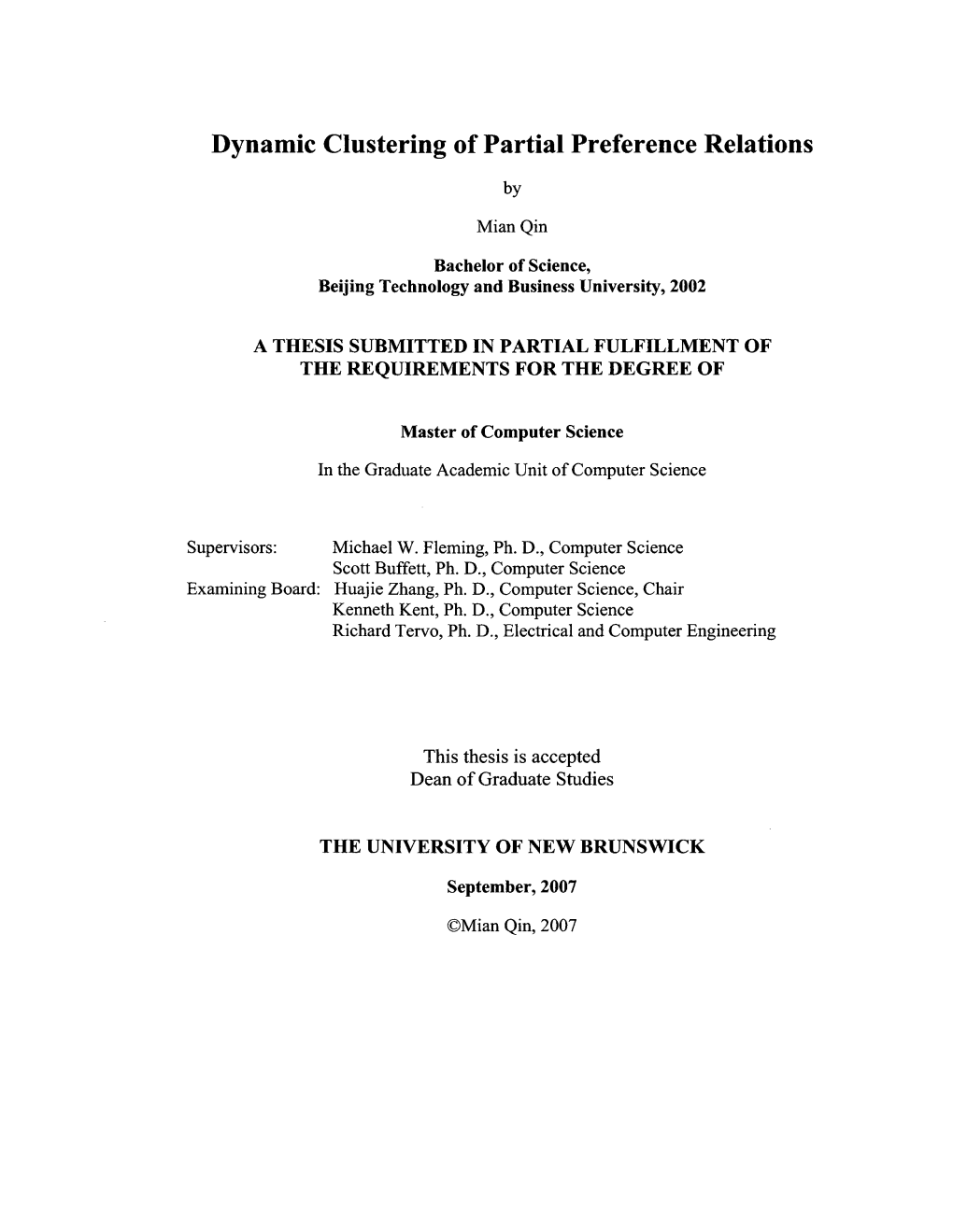 Proquest Dissertations