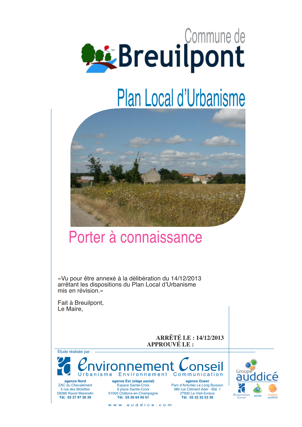 Plan Local D'urbanisme