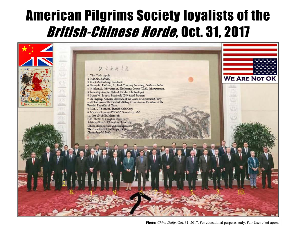 British-Chinese Horde, Oct. 31, 2017