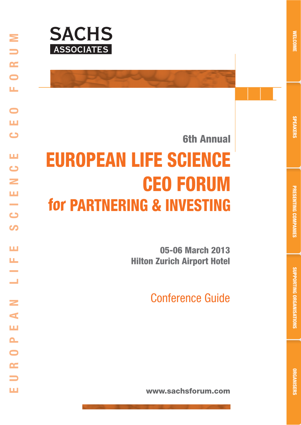 European Life Science Ceo Forum