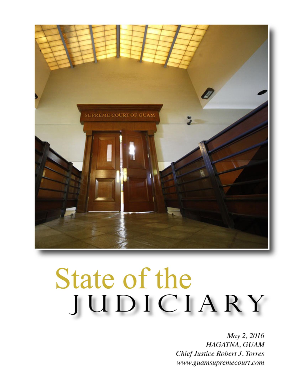 2016 State of the Judiciary Address