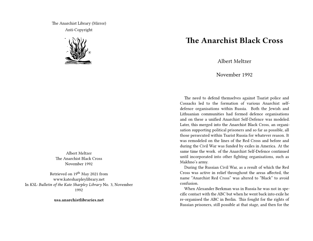 Anarchist Black Cross