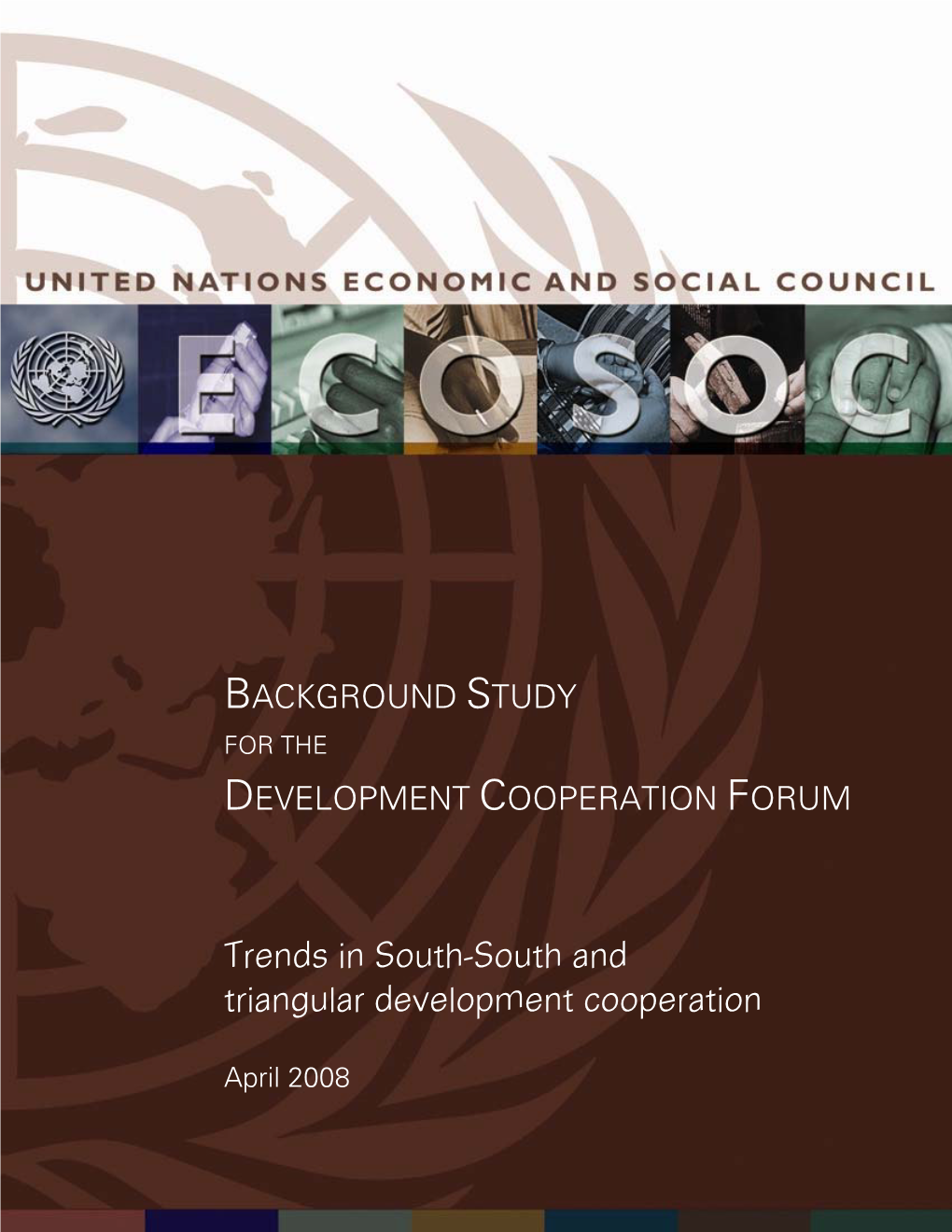 Trends in South-South and Triangular Development Cooperation