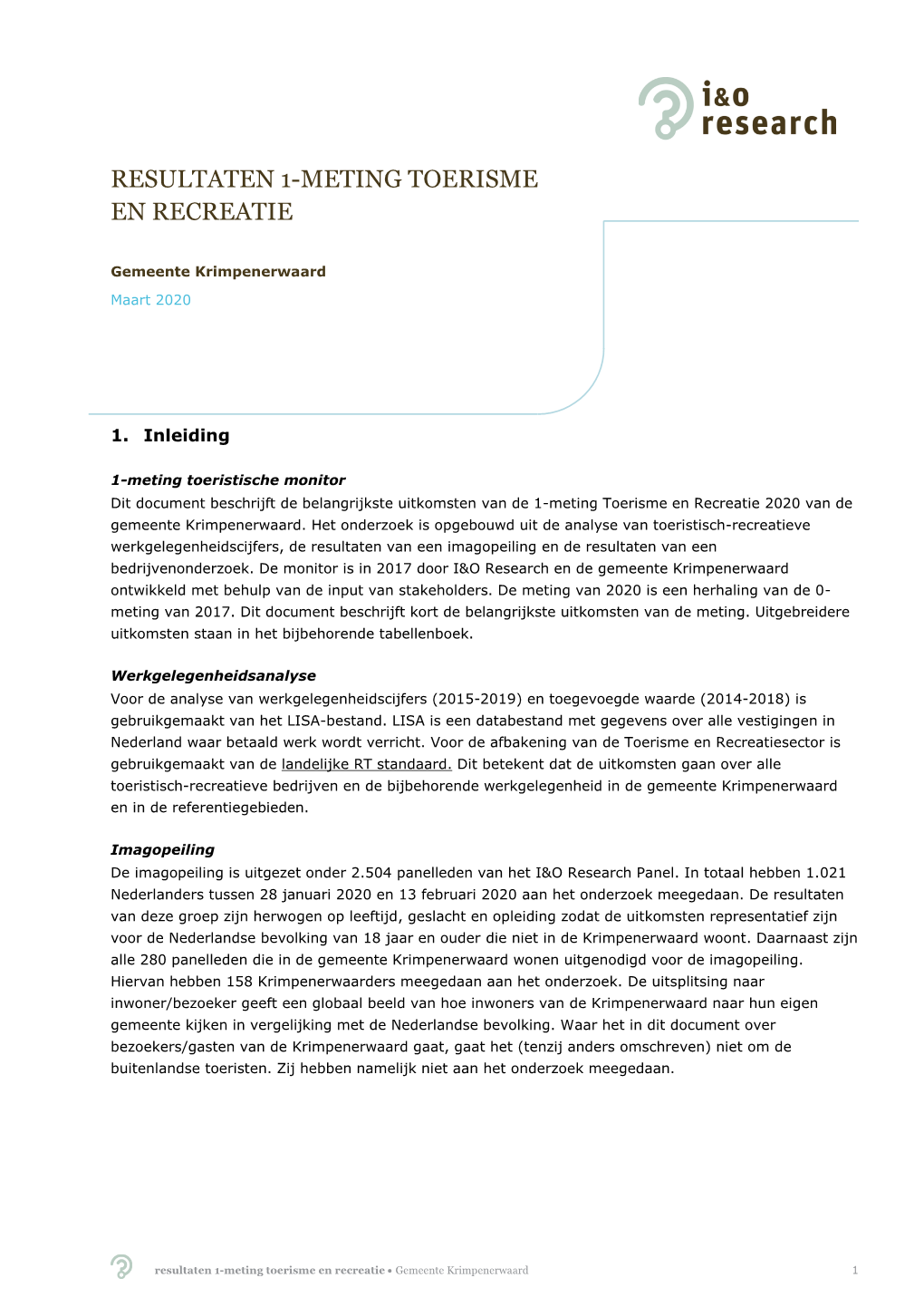 Monitor Toerisme En Recreatie Krimpenerwaard.Pdf