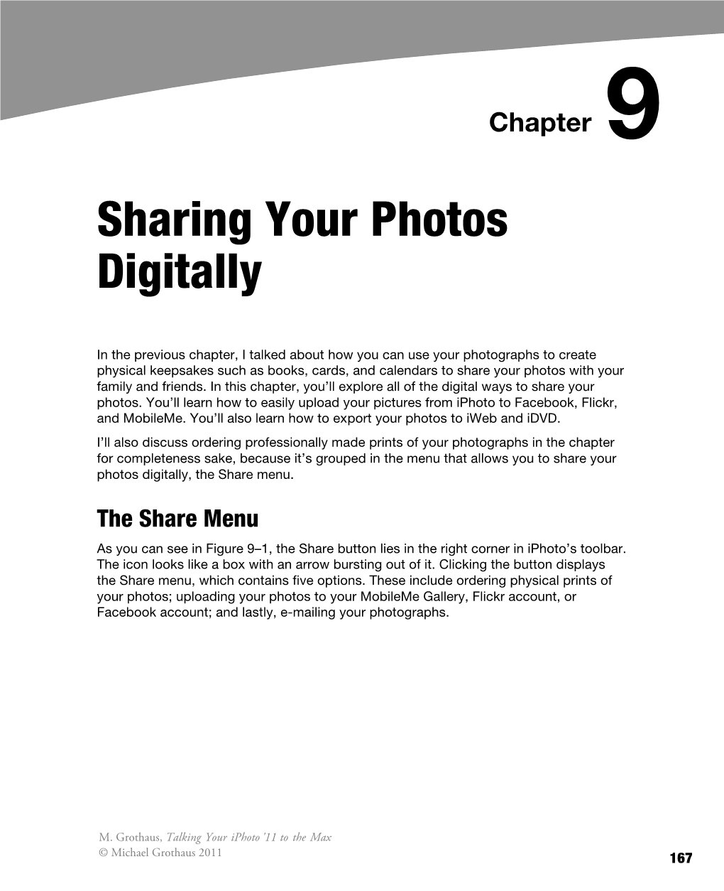 Sharing Your Photos Digitally