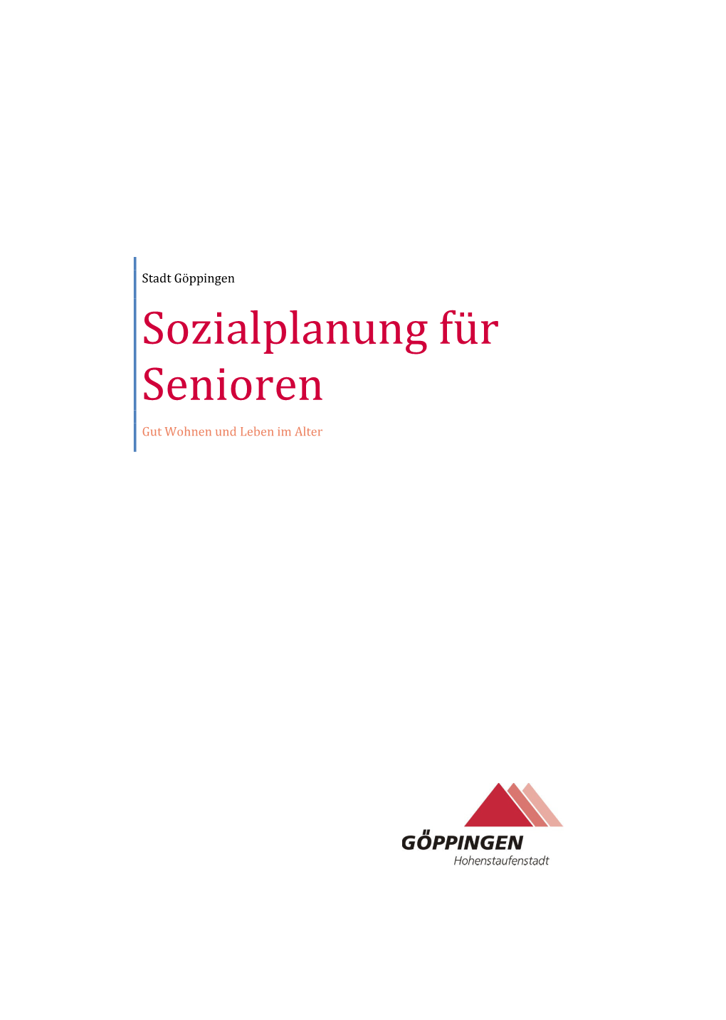 Sozialplanung Für Senioren