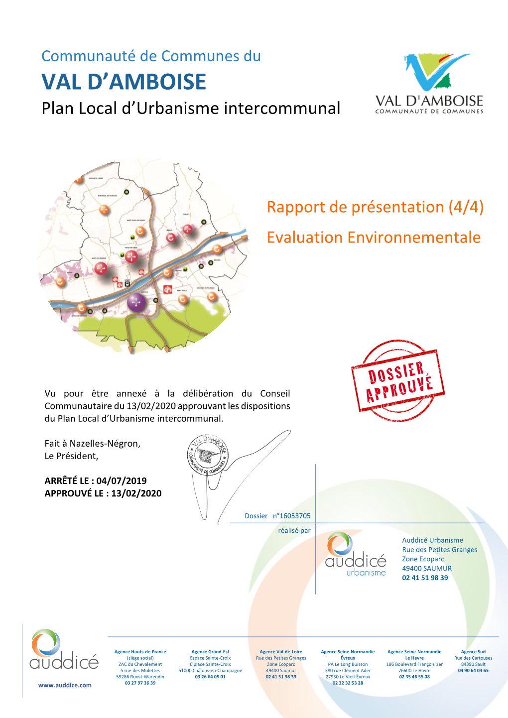 Plui VAL D'amboise - Évaluation Environnementale