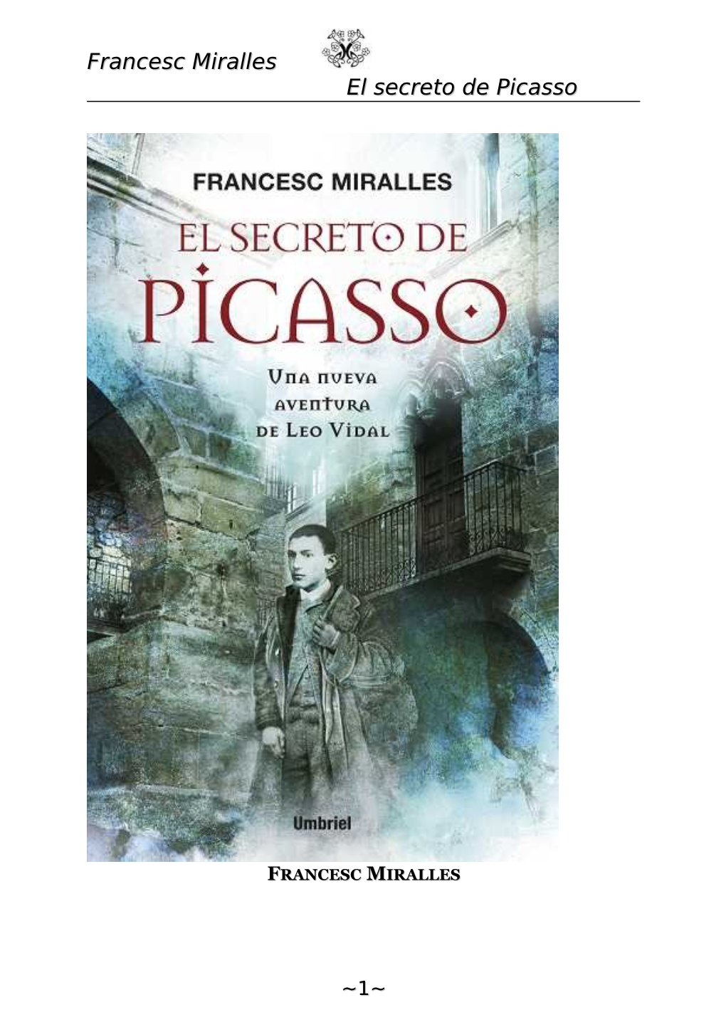 Francesc Miralles El Secreto De Picasso