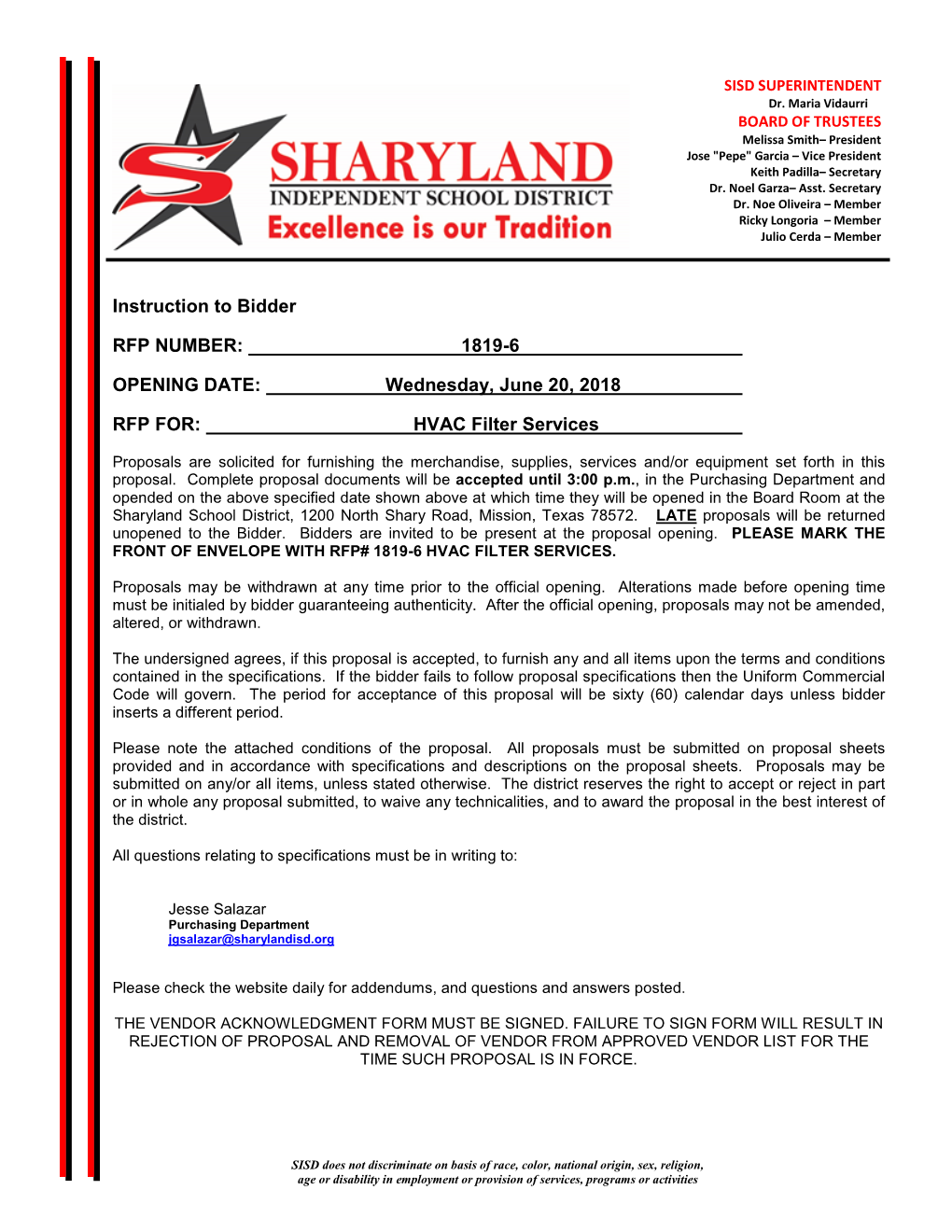 Sharyland Independent School District