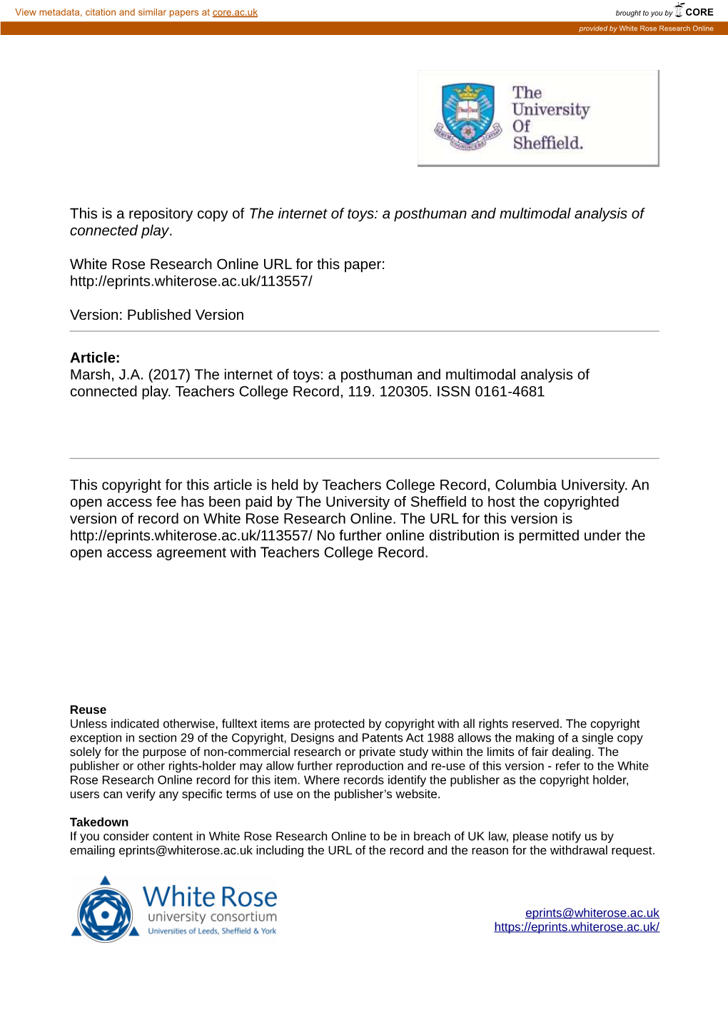 The Internet of Toys: a Posthuman and Multimodal Analysis of Connected Play