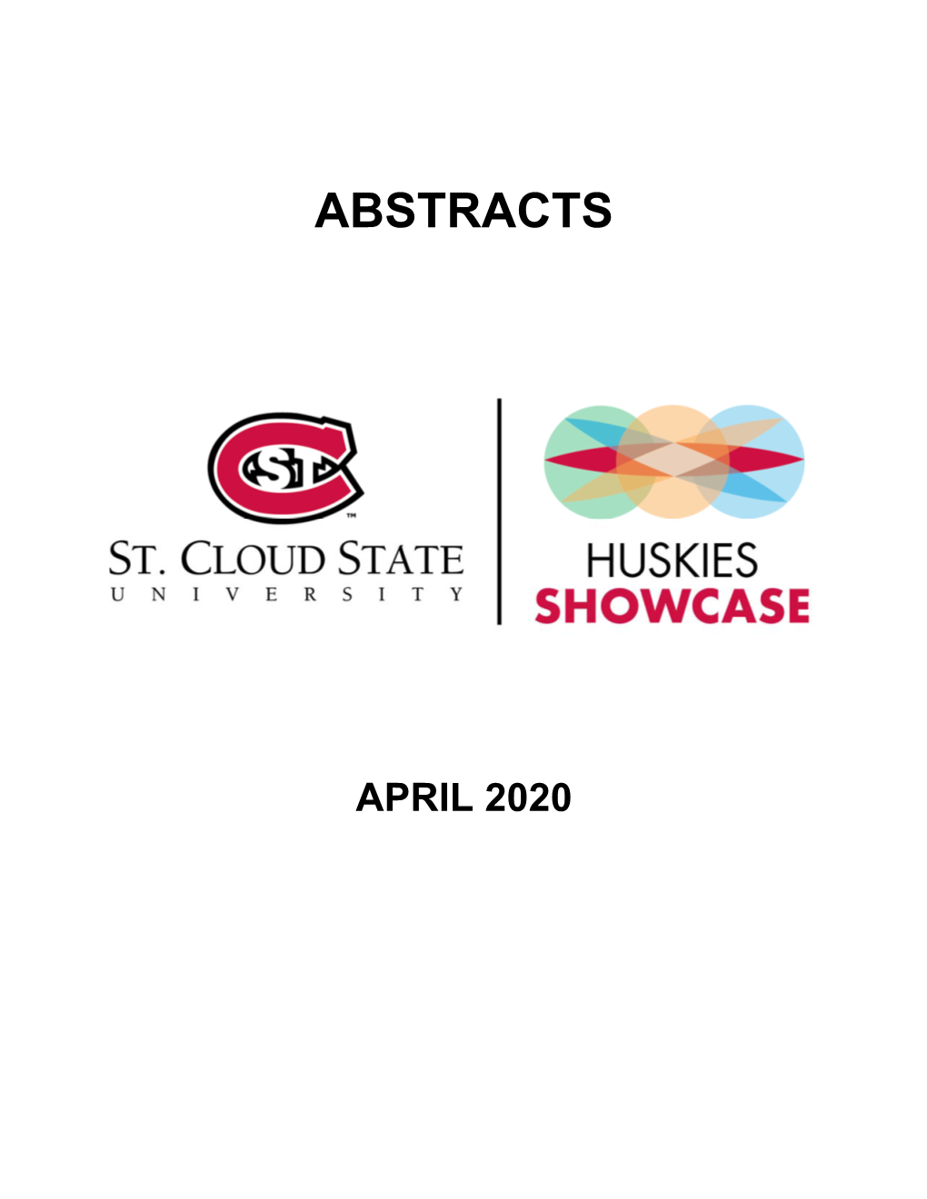 2020 Huskies Showcase Abstracts – April 2020