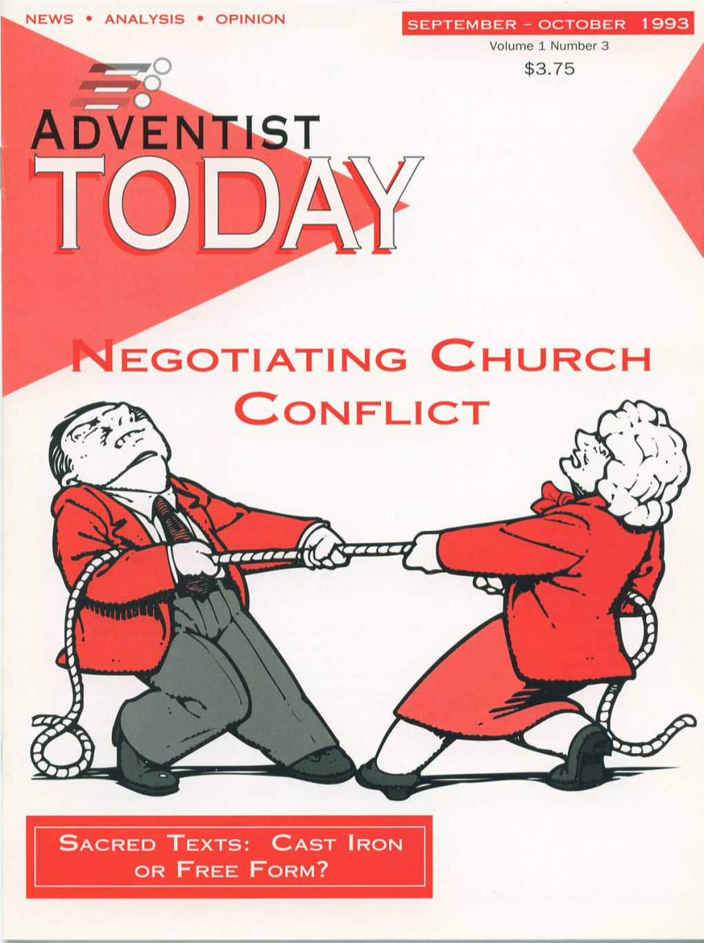 Egotiating Church Conflict