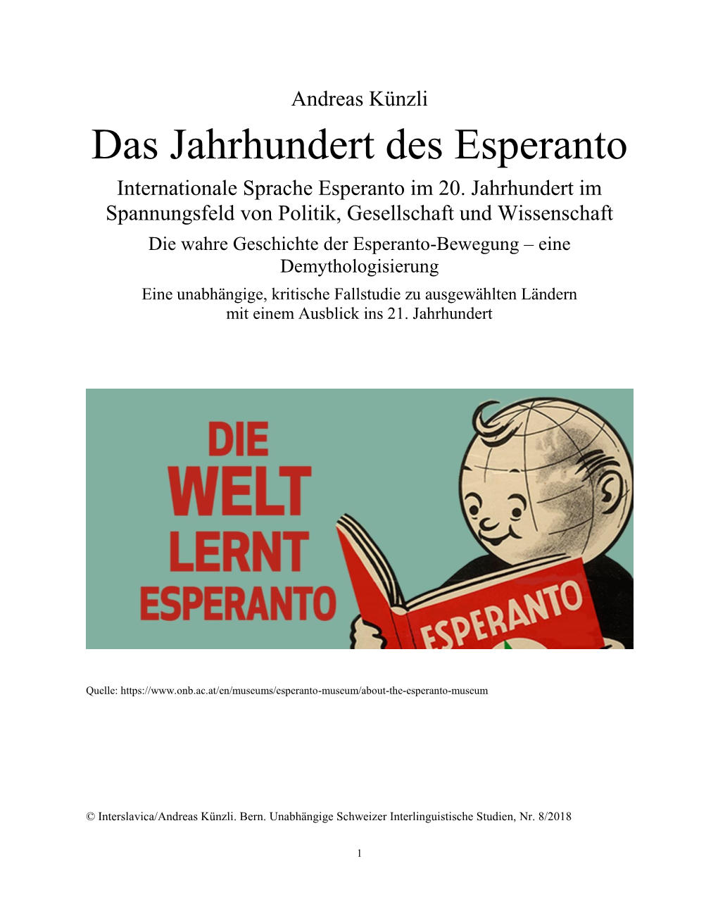 Geschichte Des Esperanto in Neutral-Moresnet