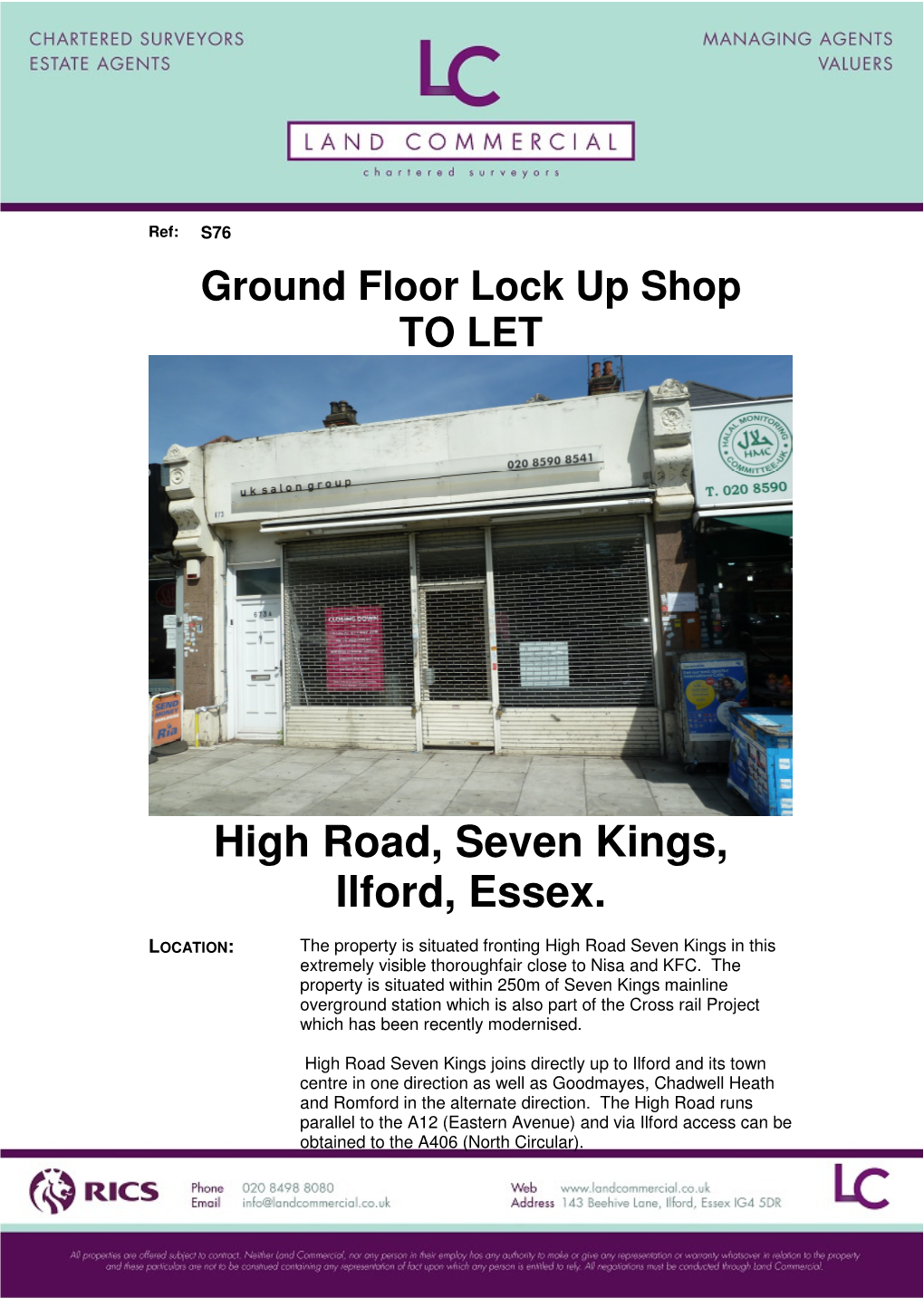 High Road, Seven Kings, Ilford, Essex