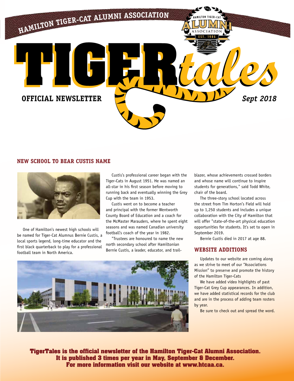 Sept 2018 OFFICIAL NEWSLETTER MILTO R-CAT ALUMNI