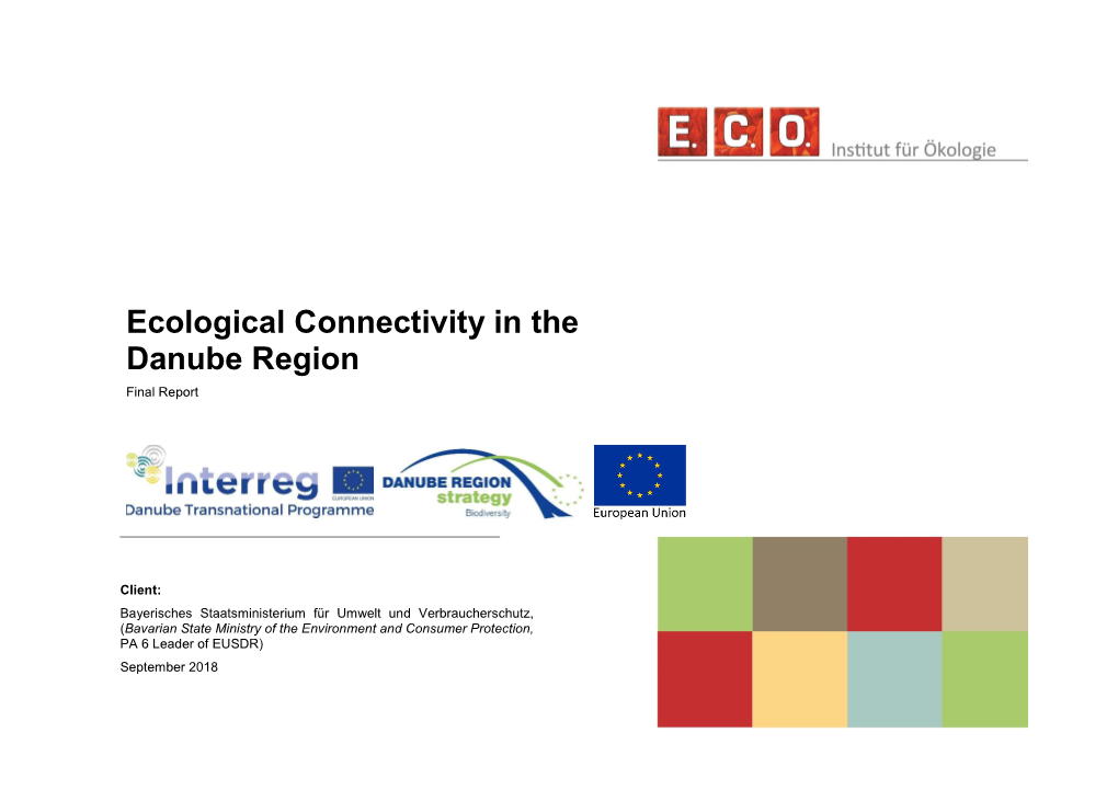 Ecological Connectivity in the Danube Region Final Report