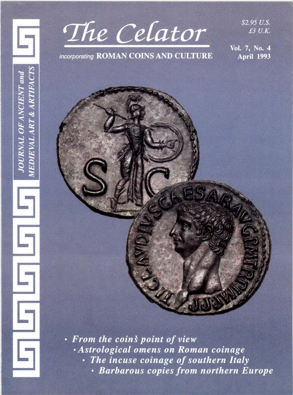 'The Ce{Atali Incorporating ROMAN COINS and CULTURE Classical Coins of Exceptional Quality