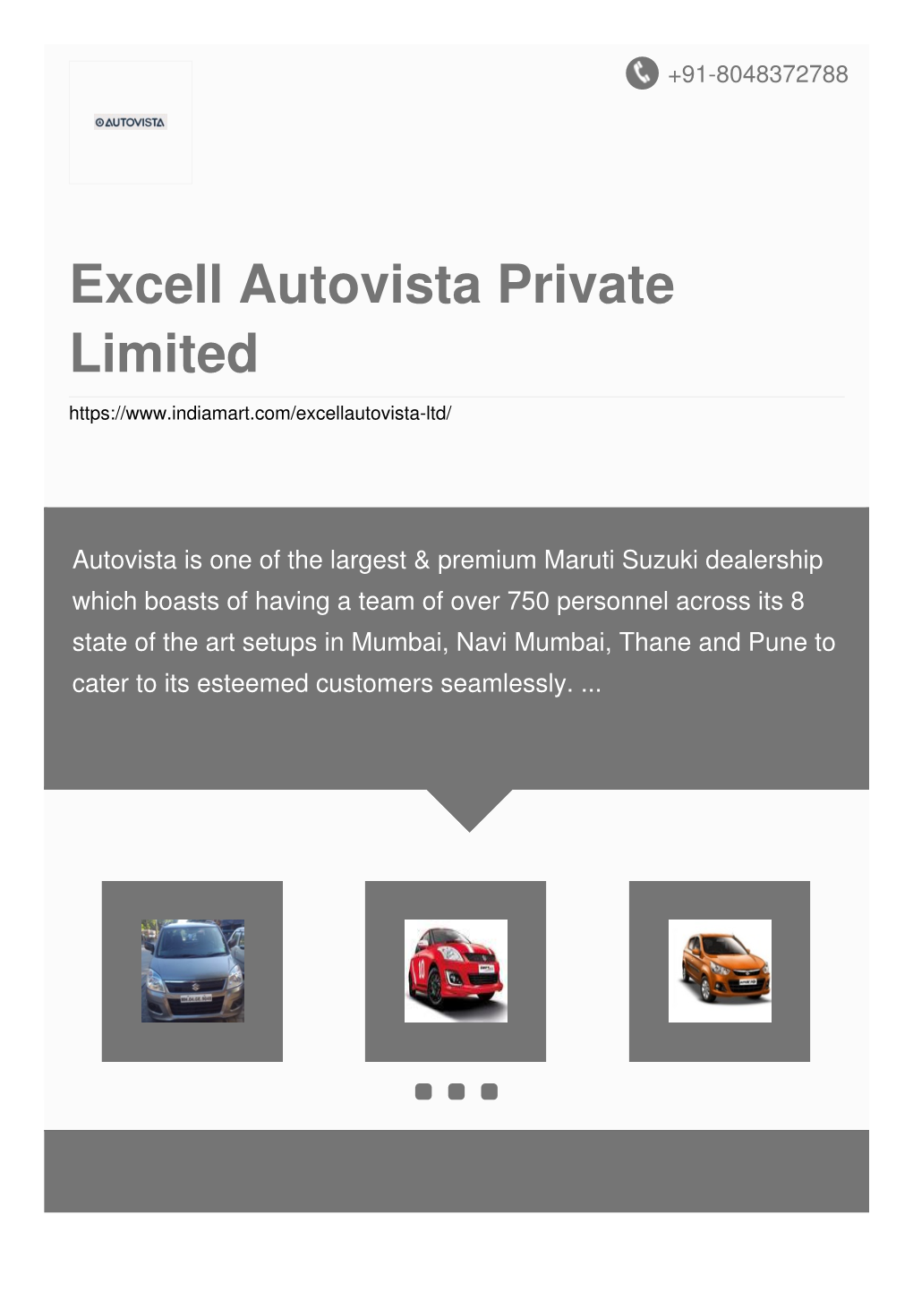 Excell Autovista Private Limited