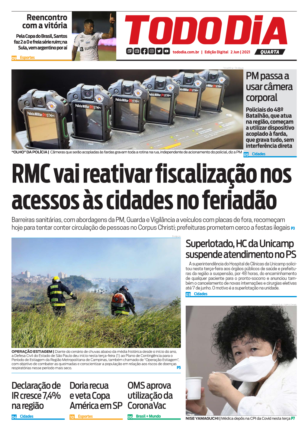 RMC Vai Reativar Fiscalização Nos Acessos Às Cidades No Feriadão