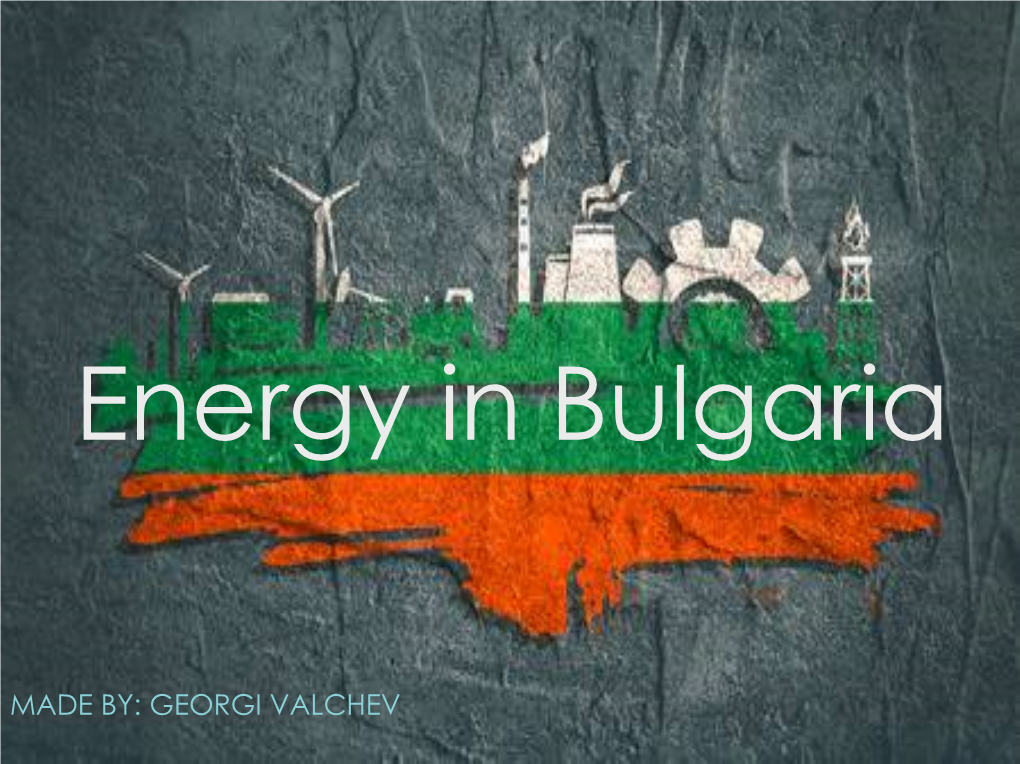 Energy in Bulgaria