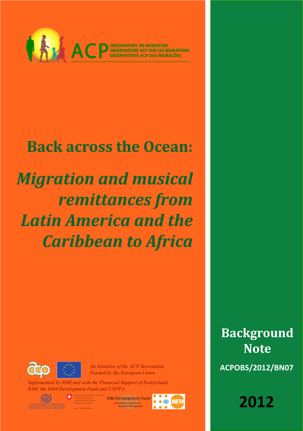 Migration and Musical Remittances from Latin America and the Caribbean to Africa