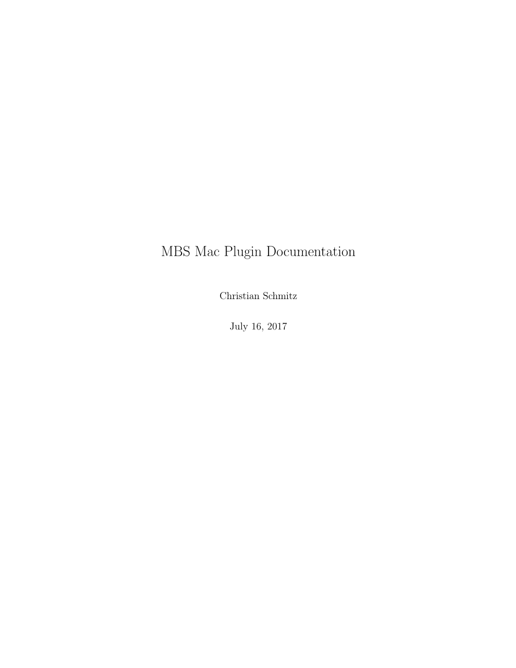 MBS Mac Plugin.Pdf