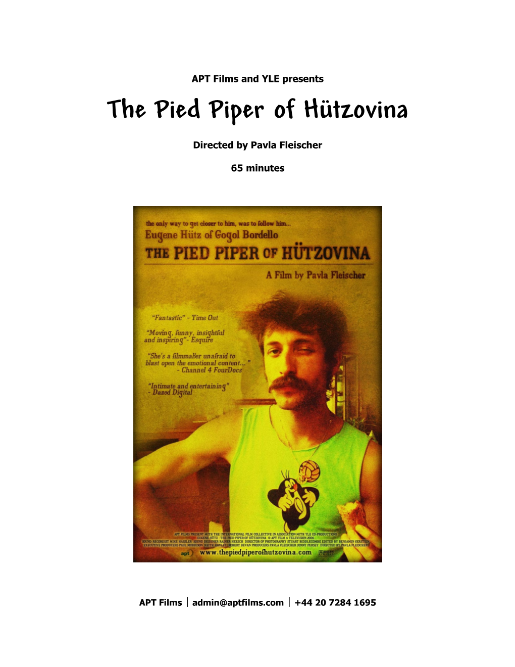 The Pied Piper of H≤Tzovina -..: VOLXMUSIK