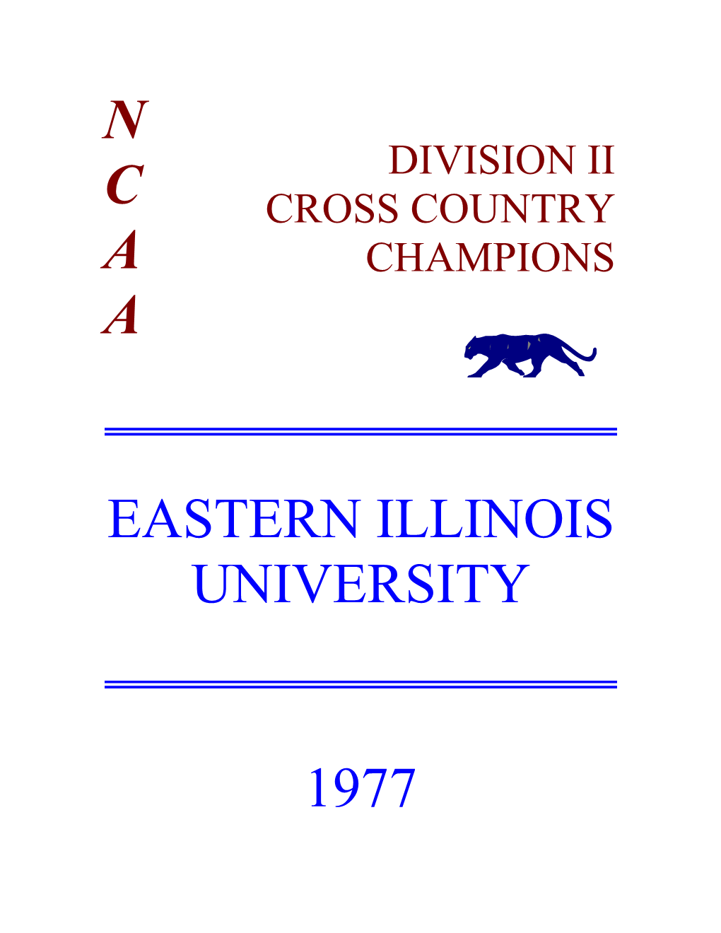 N Division Ii C Cross Country a Champions A