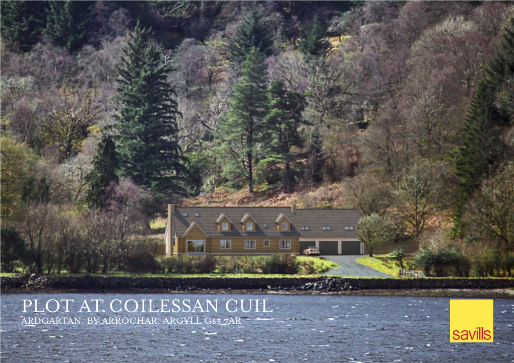 PLOT at COILESSAN CUIL ARDGARTAN, by ARROCHAR, ARGYLL G83 7AR PLOT at C OILESSAN C UIL Everyday Needs, a Petrol Station, Village Inn and a Primary School