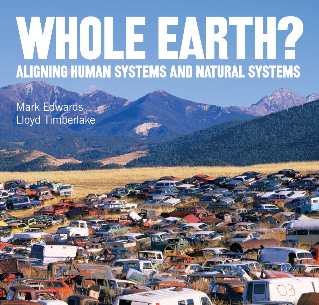Aligning Human Systems and Natural Systems?