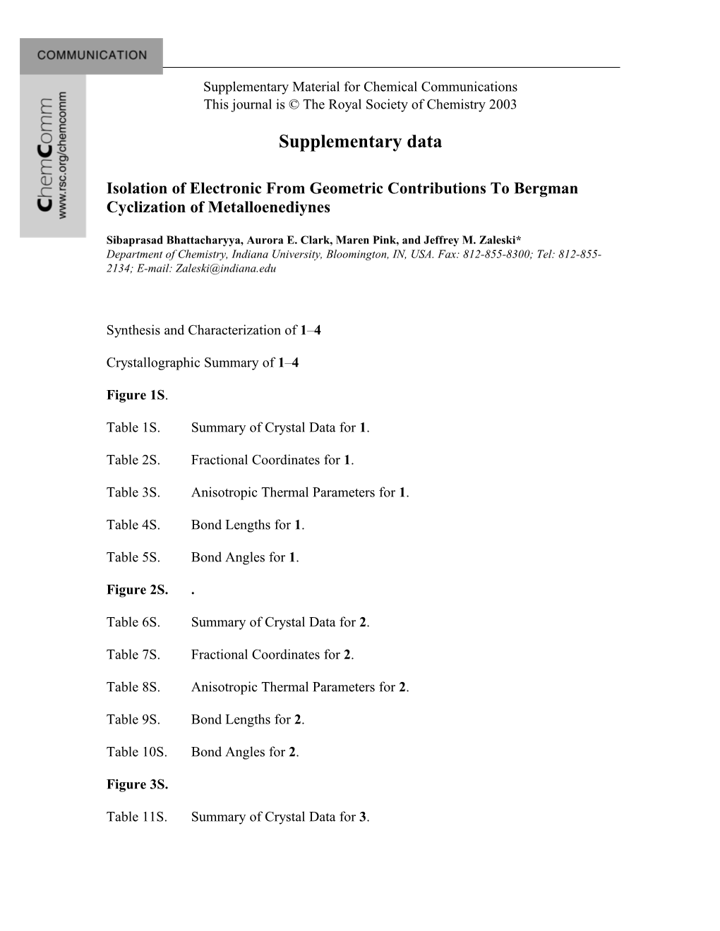 Supplementary Material for Chemical Communications s1