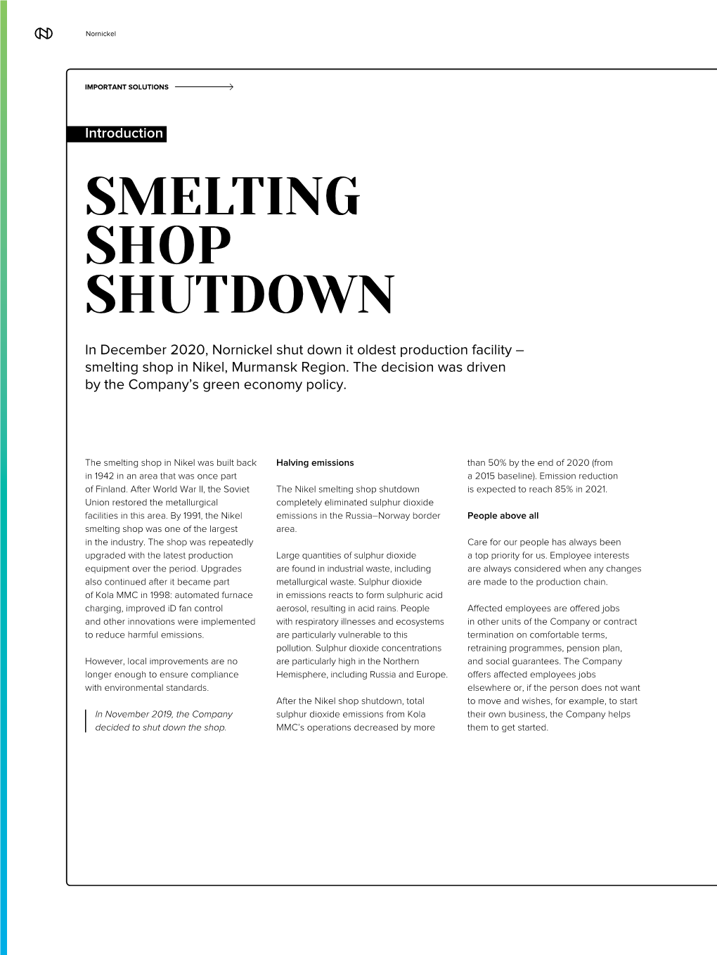PDF Version Smelting Shop Shutdown