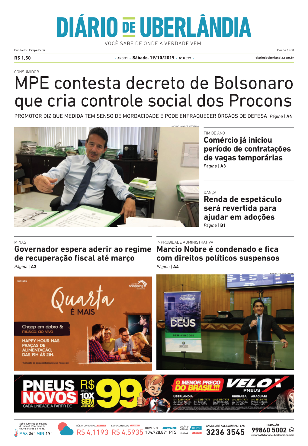 MPE Contesta Decreto De Bolsonaro Que Cria Controle Social Dos