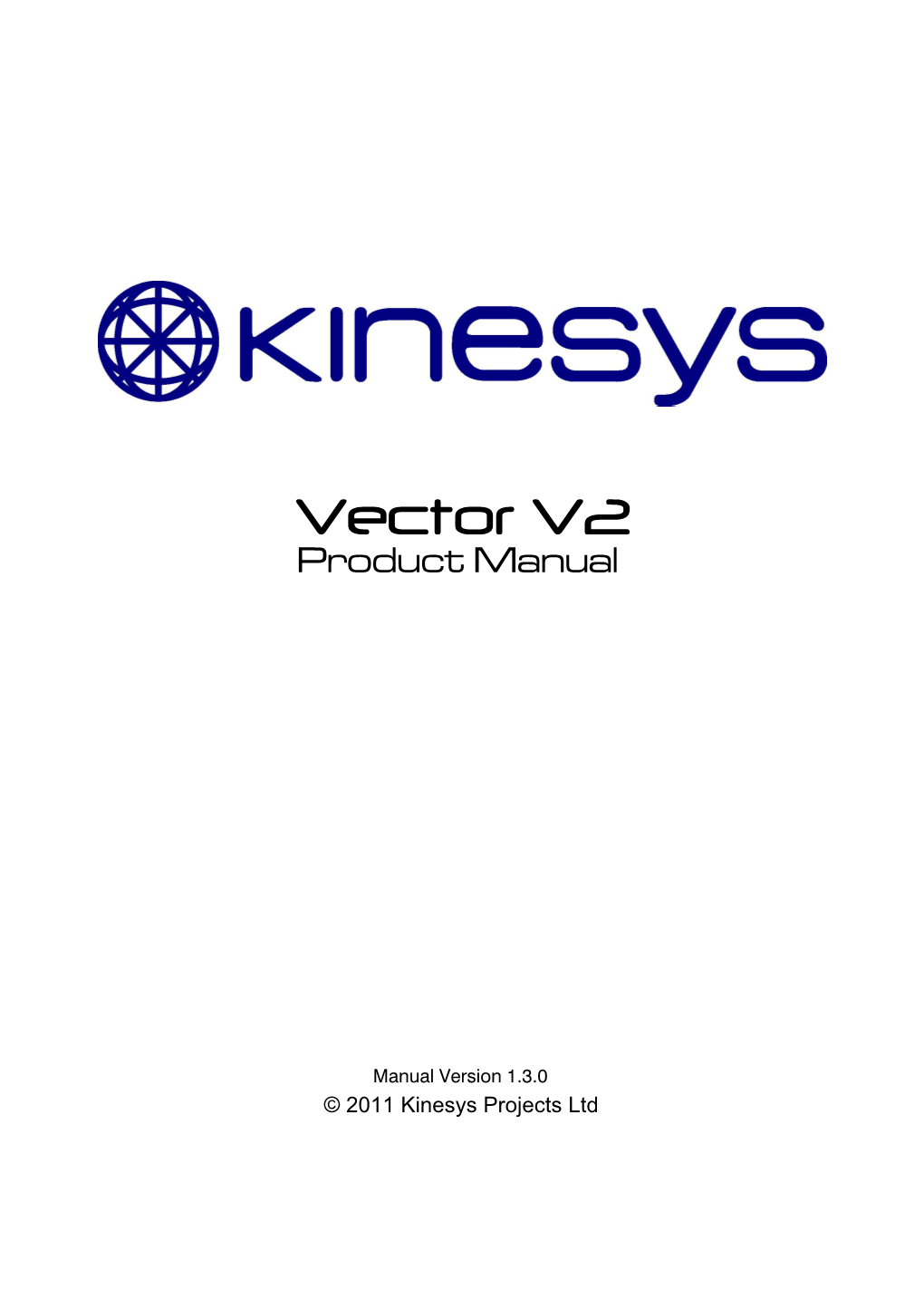 Vector V2 Product Manual