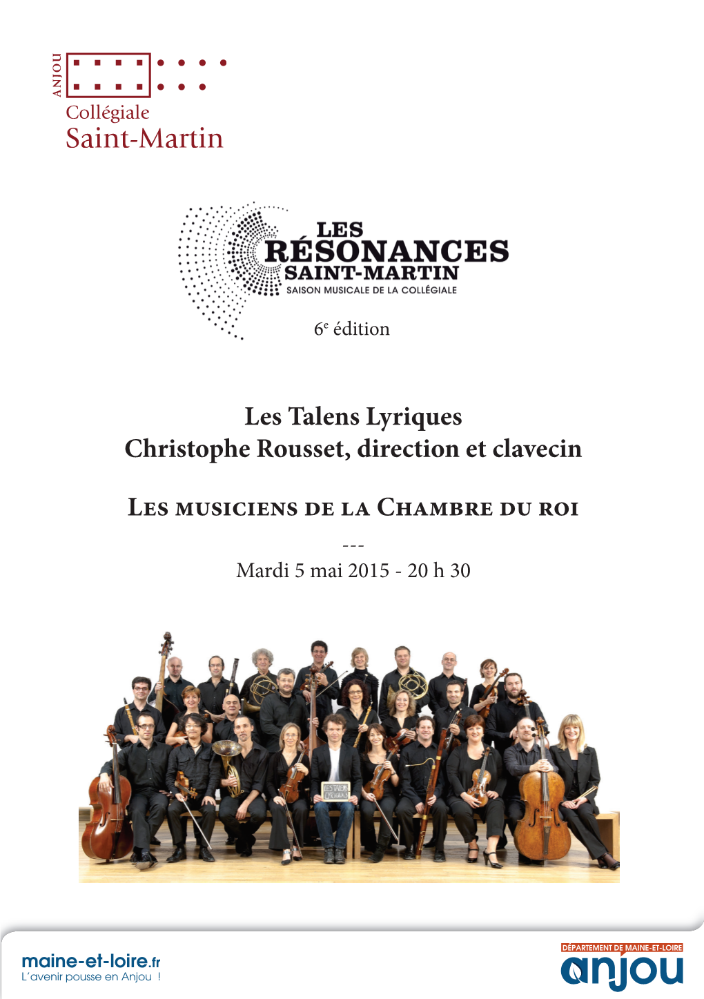 Les Talens Lyriques Christophe Rousset, Direction Et Clavecin Les