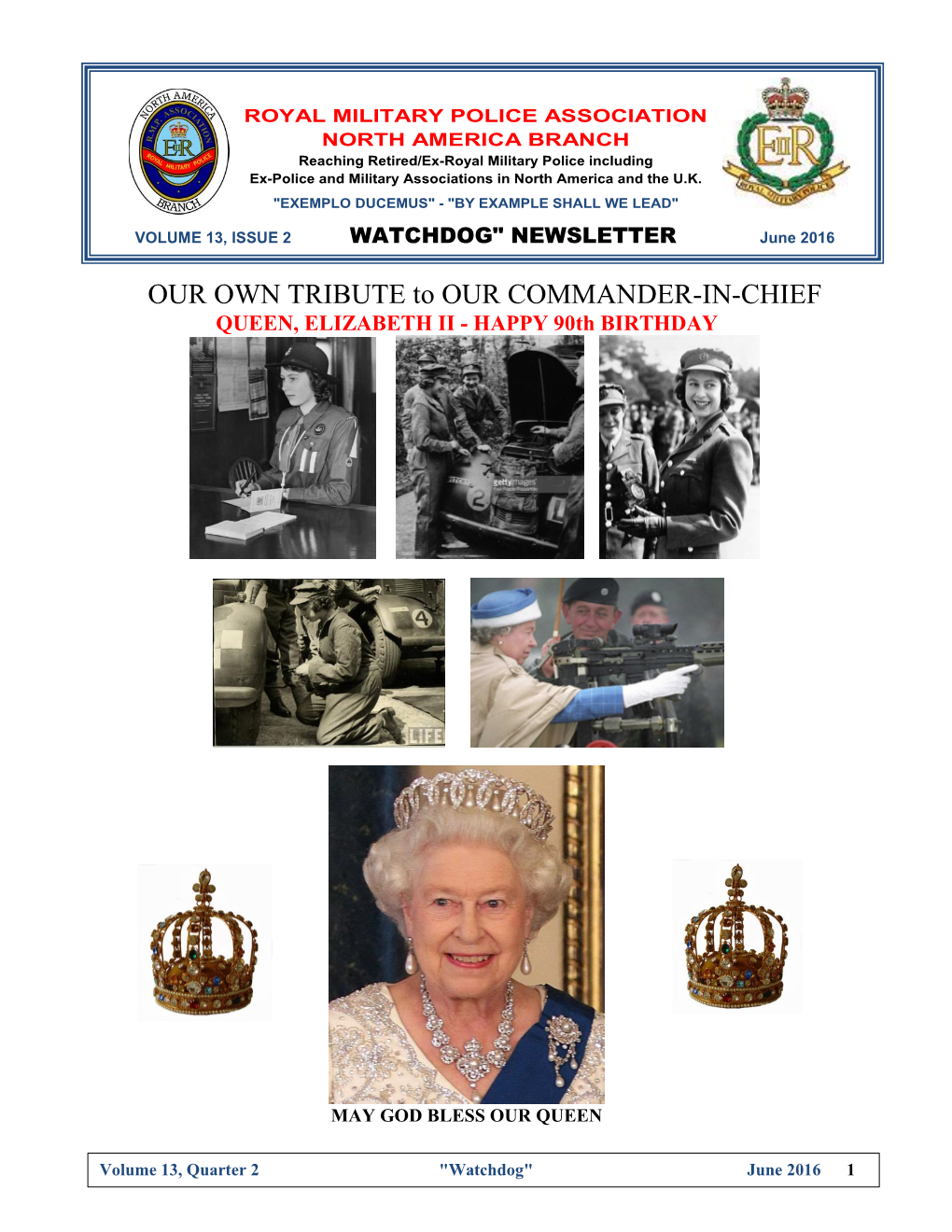 OUR OWN TRIBUTE to OUR COMMANDER-IN-CHIEF QUEEN, ELIZABETH II - HAPPY 90Th BIRTHDAY