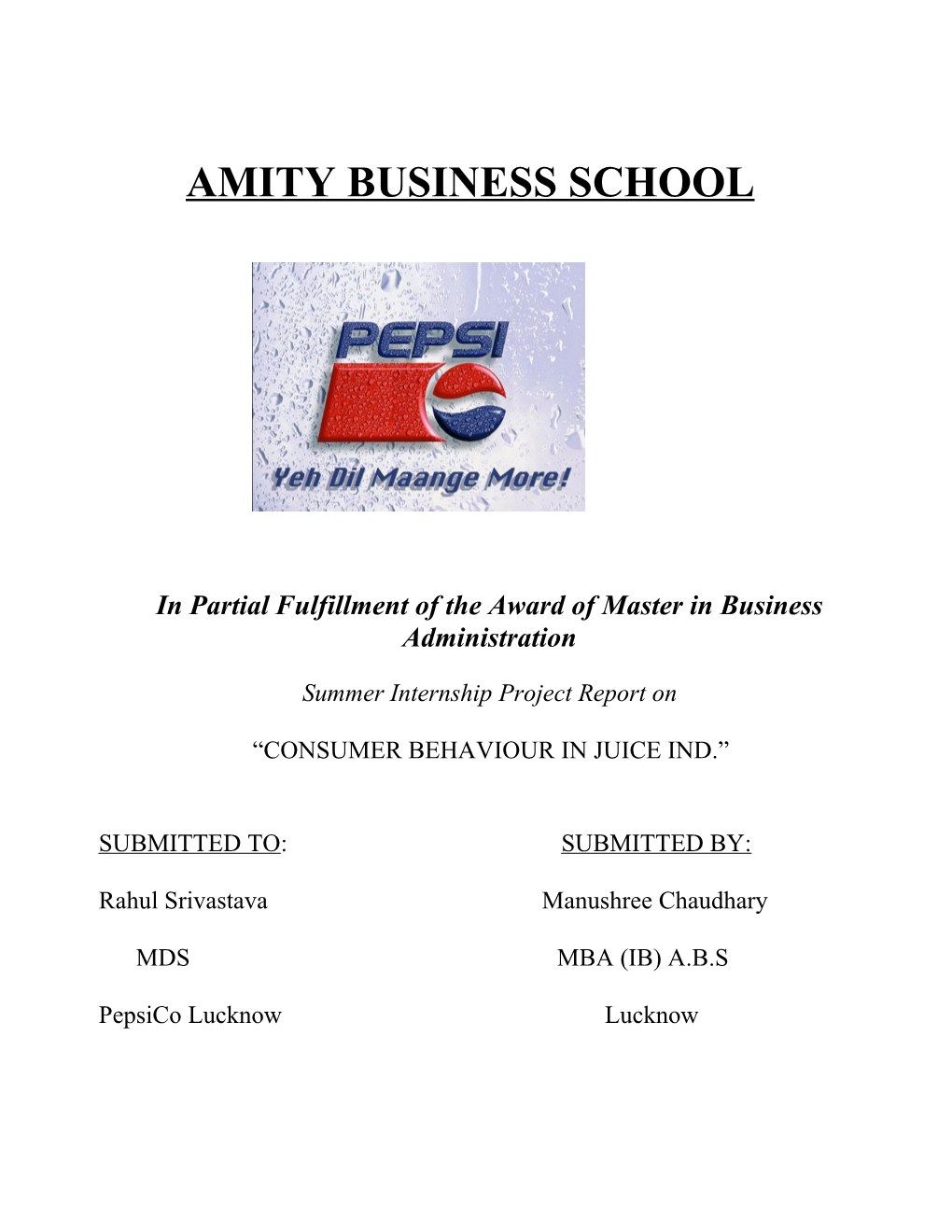 Amity Business School