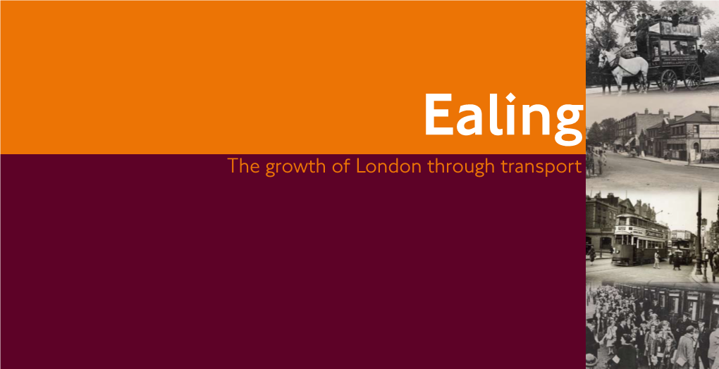 The Growth of London Through Transport Map of London’S Boroughs