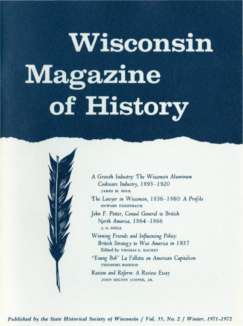 Wisconsin Magazine of History