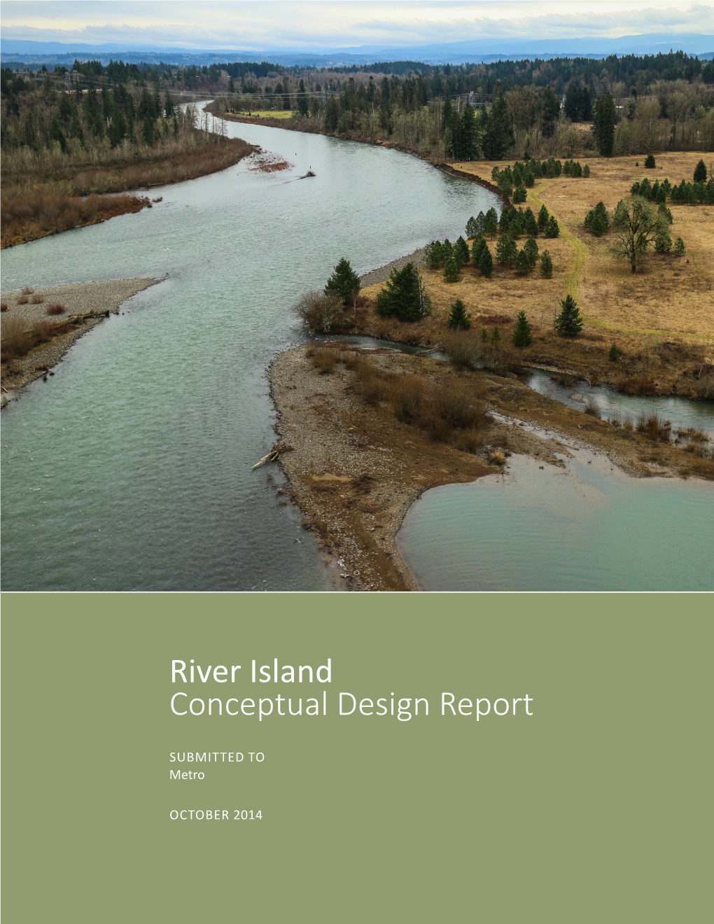 River Island Conceptual Design Report